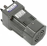Vista 10 de Motor de engranaje de 110 V CA Motor reversible + controlador de velocidad variable Motor de velocidad ajustable monofásico 1:10, motor de reducción