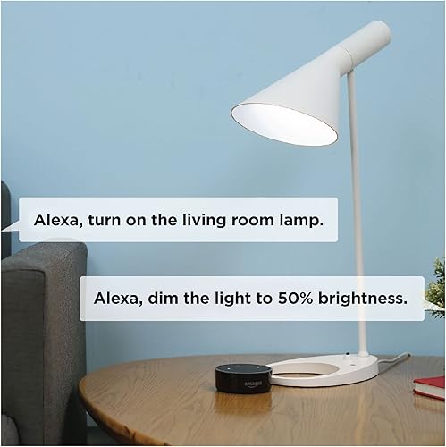 Vista 56 de Sengled Zigbee - Bombilla inteligente, funciona con SmartThings y Echo con hub integrado, control de voz con Alexa y Google Home, requiere blanco