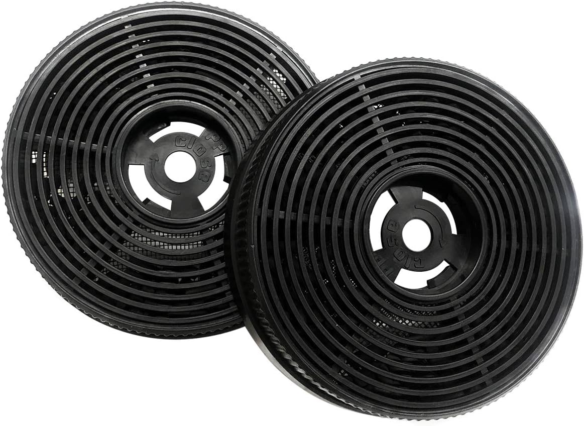 VidaXL Aktivkohlefilter 2er Set Für Dunstabzugshauben – 105x21 Mm, Gegen Geruch & Fett, Für Umluft-Betrieb