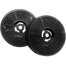 FIREGAS CC110 Carbon Filter, Activated Carbon Filter, Filter for Extractor Hoods, Extractor Hoods, Odour Filter, Active Carbon Filter for 60 cm Extractor Extractor,Black