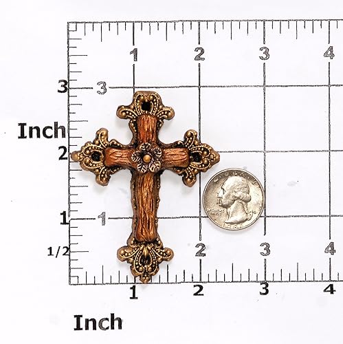 Miniatura 2 de Rustic Cross Silicone Mold Food Safe Fondant, Candy, Chocolate, Craft, Resin, Clay Flexible Mold