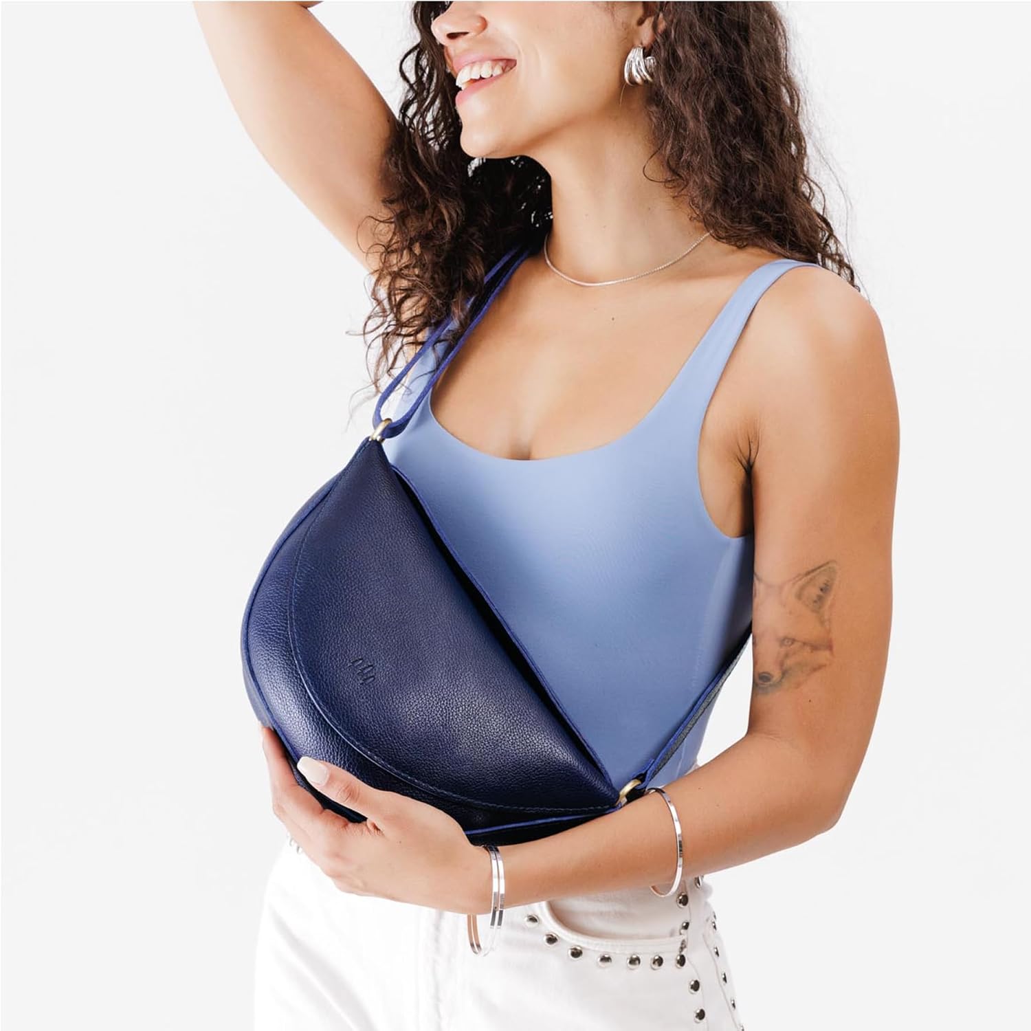 Portland Leather Goods Koala Sling Bag – Leather Sling with Adjustable Strap – Handmade from the Finest Full-Grain Hides - Image 6