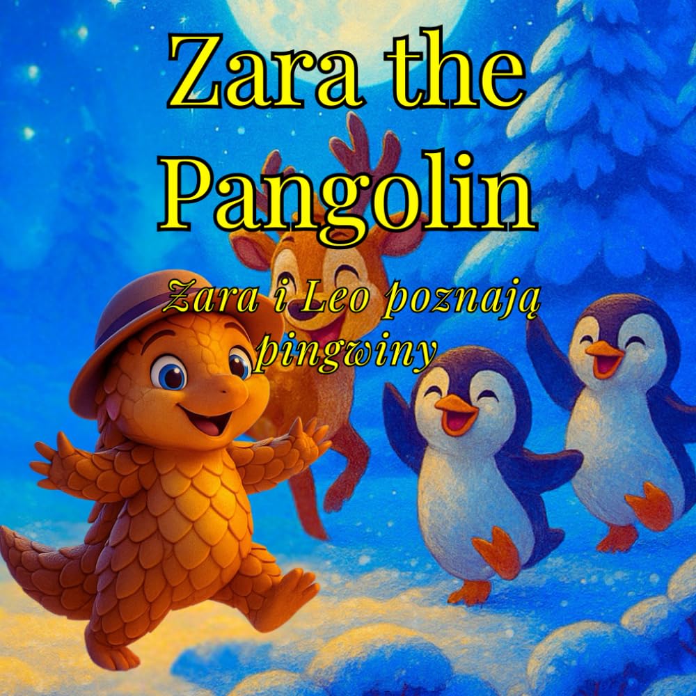 Zara the Pangolin: Zara i Leo poznają pingwiny