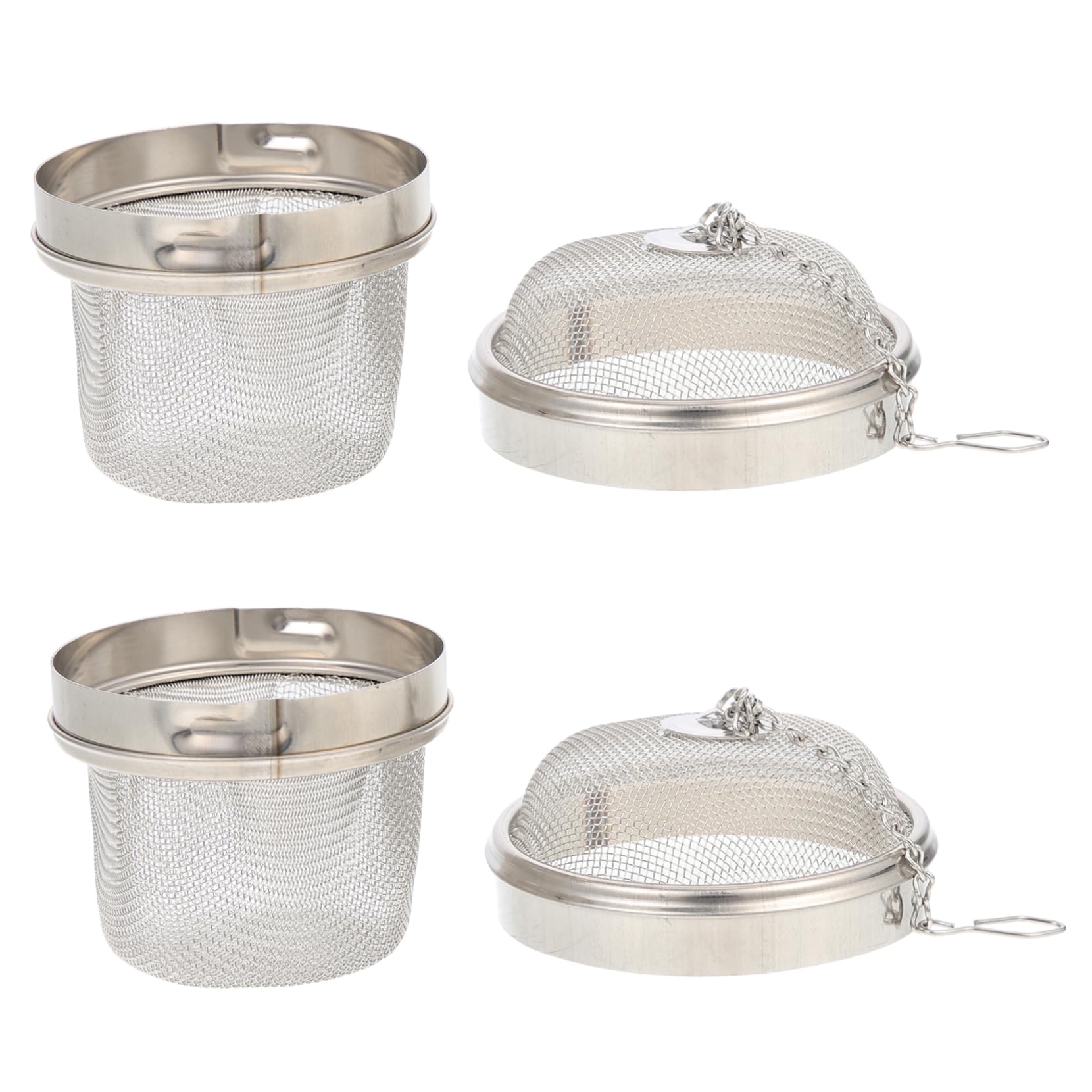 HAKIDZEL Stainless Steel Tea Strainer Tea Infuser Ball Shaped Heat Resistant for Home Office
