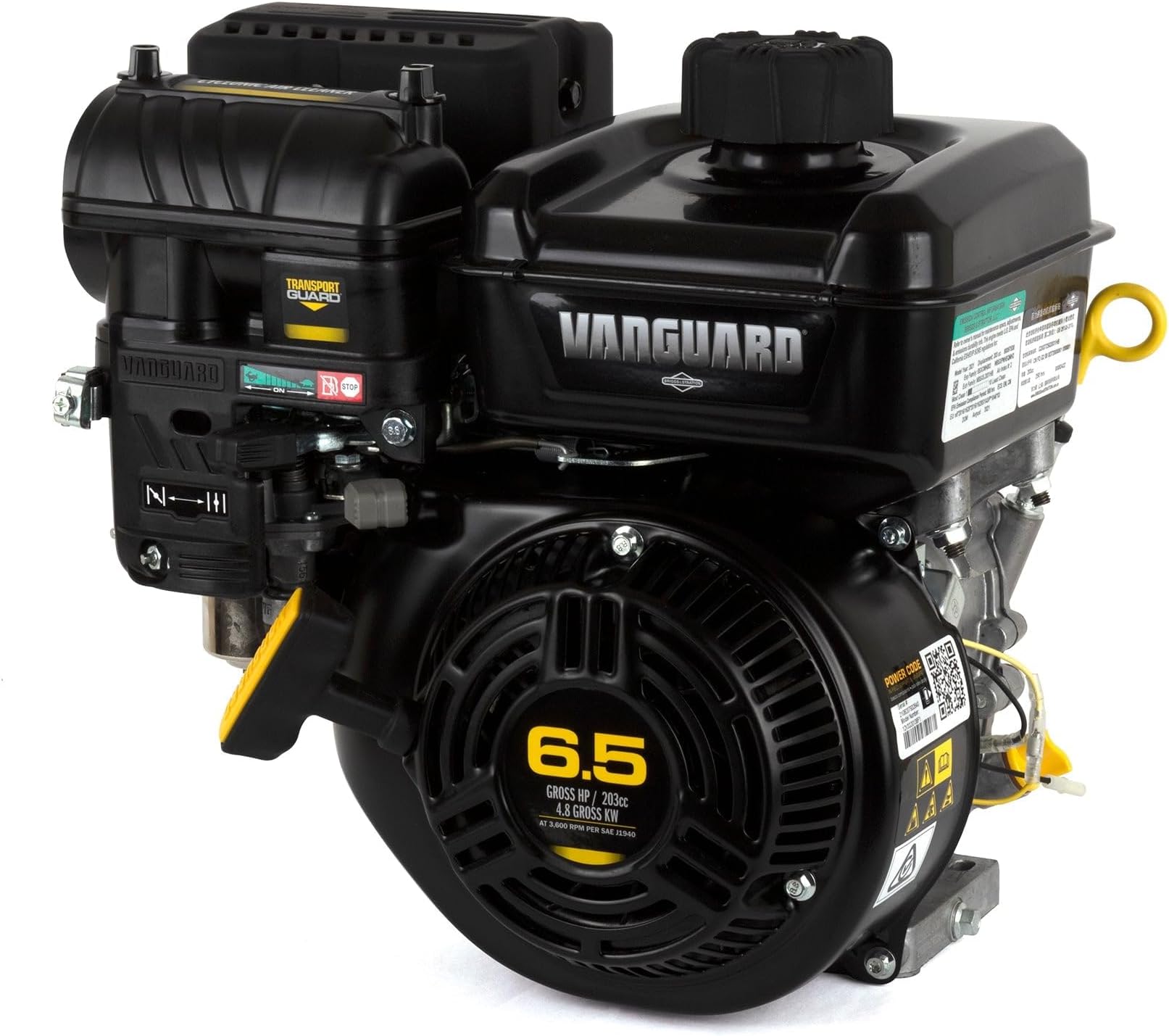 - Briggs And Stratton Vanguard Engine Single Cylinder 4 Cycle 3/4In X 2 7/16In Crankshaft