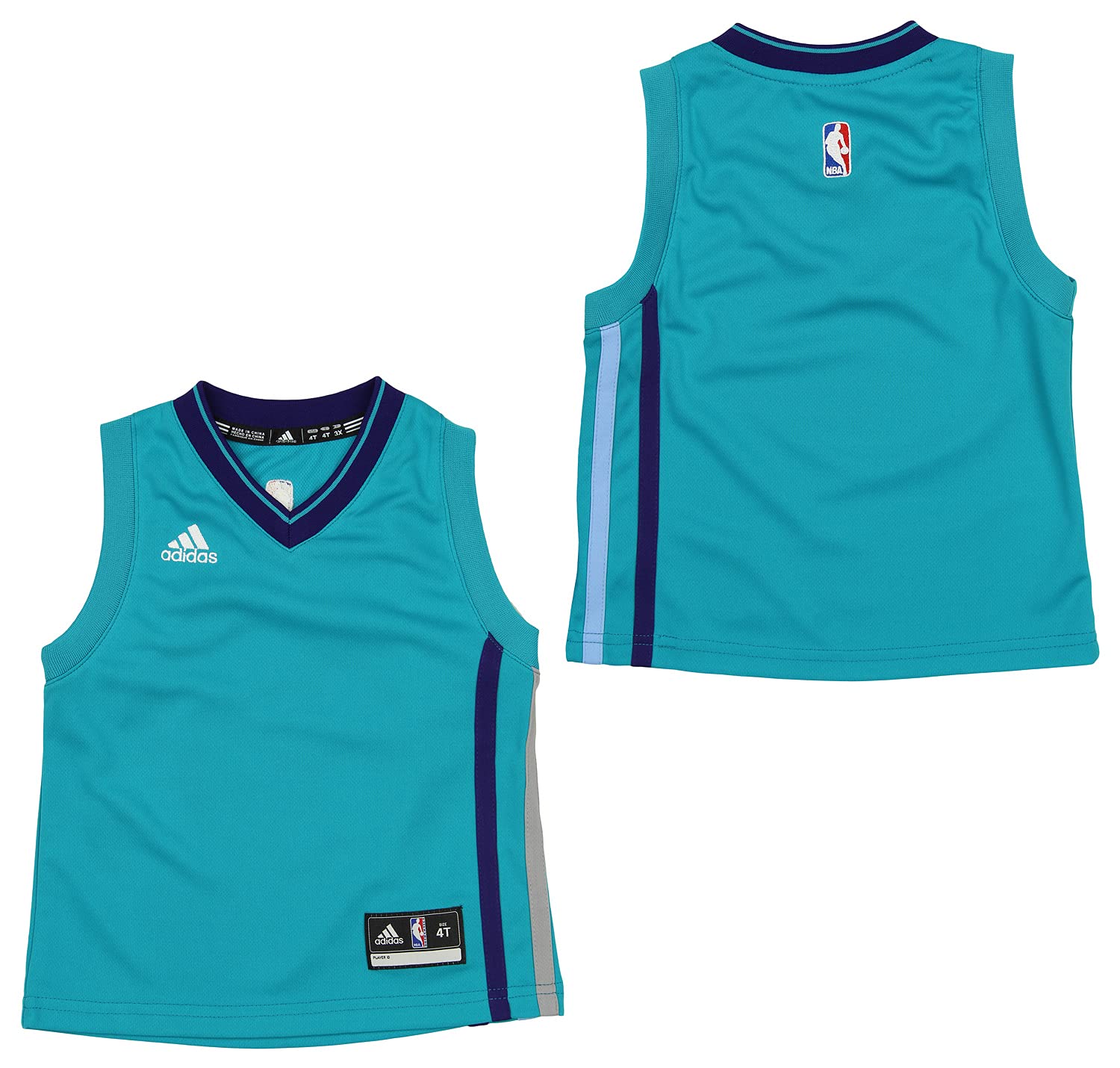 Outerstuff NBA Charlotte Hornets Toddlers (2T-4T) Replica Alternate Jersey, Charlotte Hornets, 4T