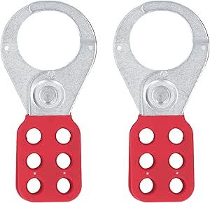 NDNCZDHC 2PCS Lockout Tagout Hasp, 6 Hole, 1.5 Inch Inside Diameter ...