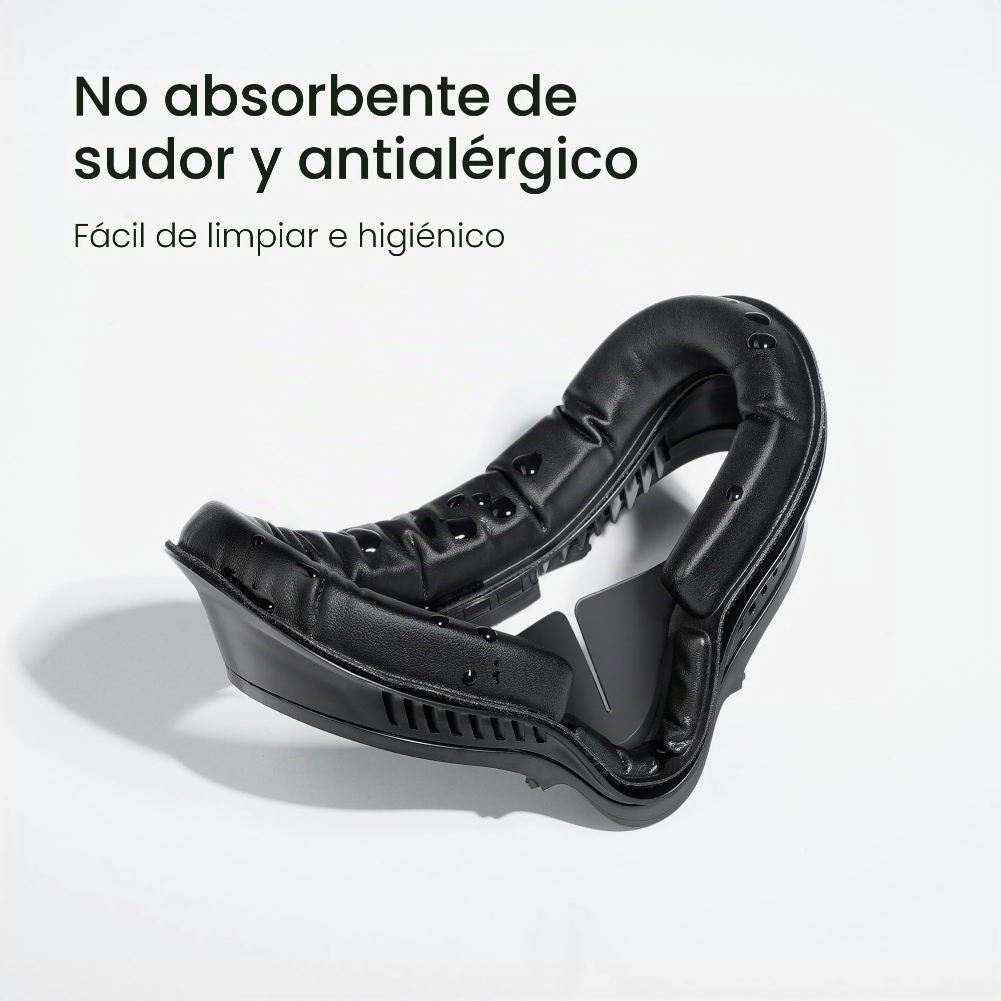 KIWI design Face Cover Cómoda Compatible con Quest 2 Accesorios, Diseño de Circulación de Aire de Interfaz Facial Transpirable