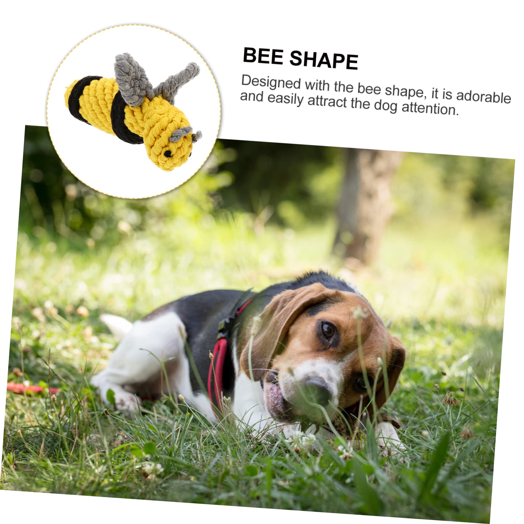 ORFOFE 1Pc Rope Dog Chewing Interactive Puppy Training Durable Pet Supplies for Dogs