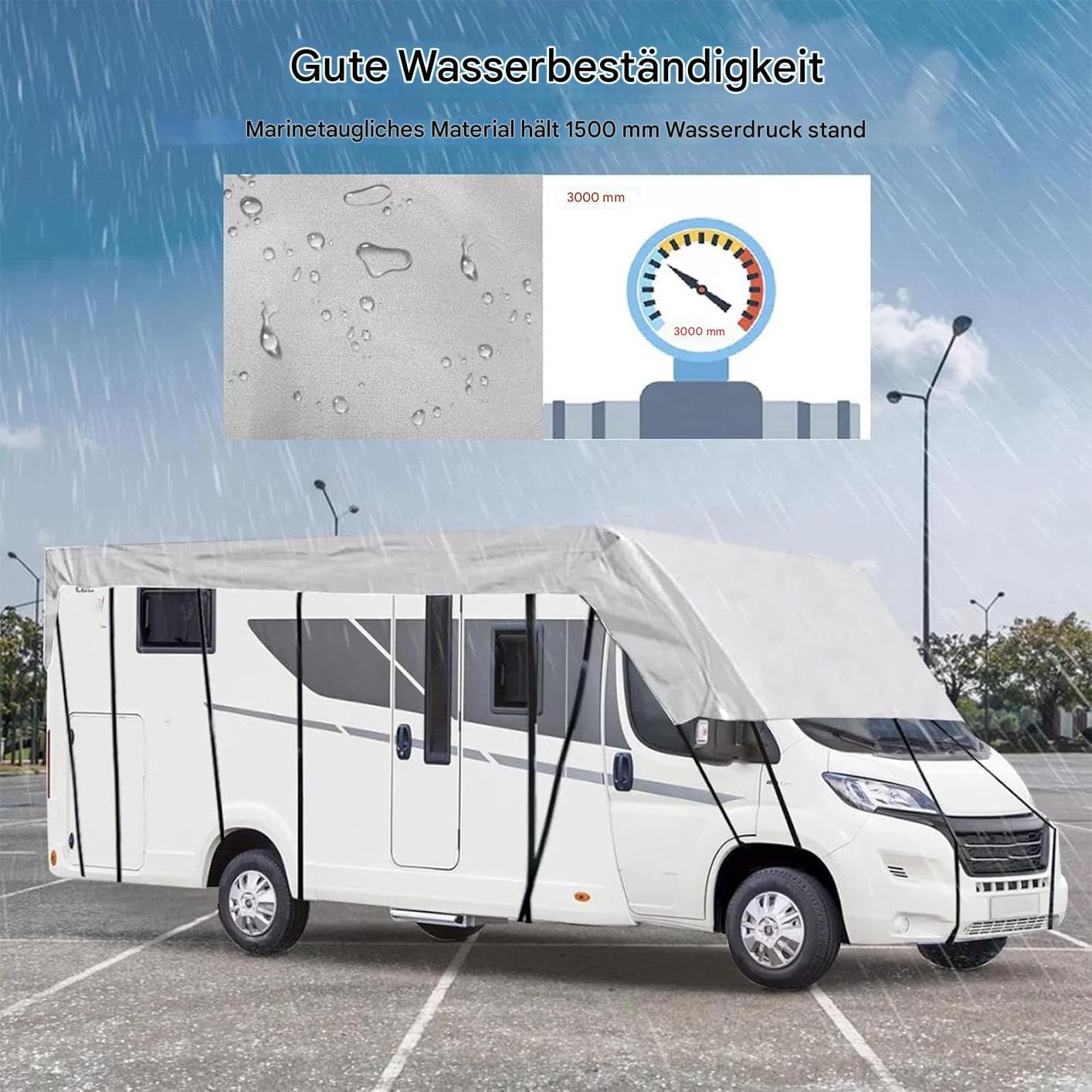 Coperture Per Camper Antineve Impermeabile Parasole | Copertura Per Tetto Auto Impermeabile E Antivento Per Viaggi Campeggio Spiaggia Viaggi Invernali Auto Camion Rimorchi Camper