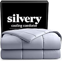 Vista 1 de Silvery Edredón refrescante con infusión de plata, galardonada manta de enfriamiento para personas que duermen con calor con tecnología Silvery