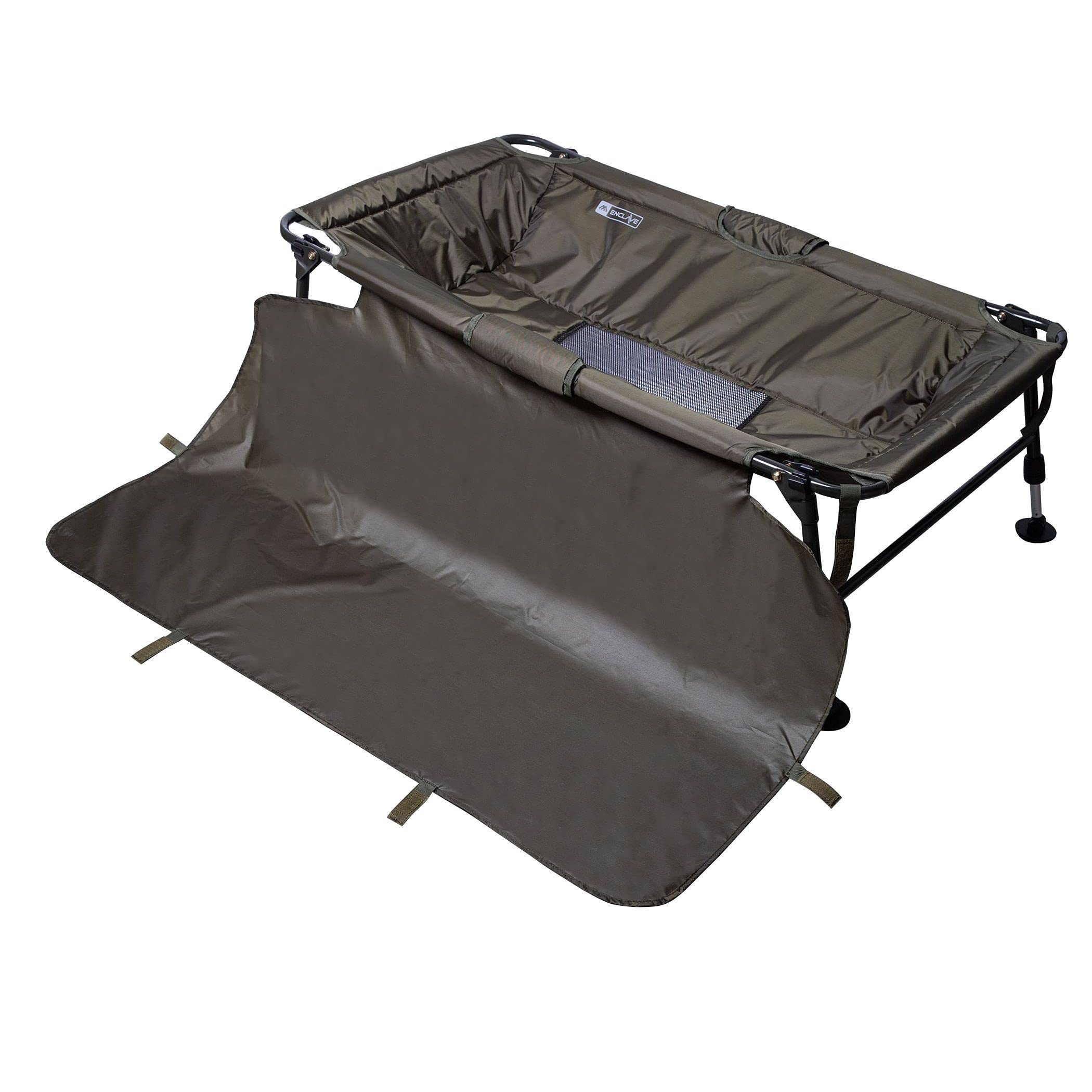 Mikado Enclave Abhakmatte Cradle Mat 120 x 67cm höhenverstellbar Karpfenmatte