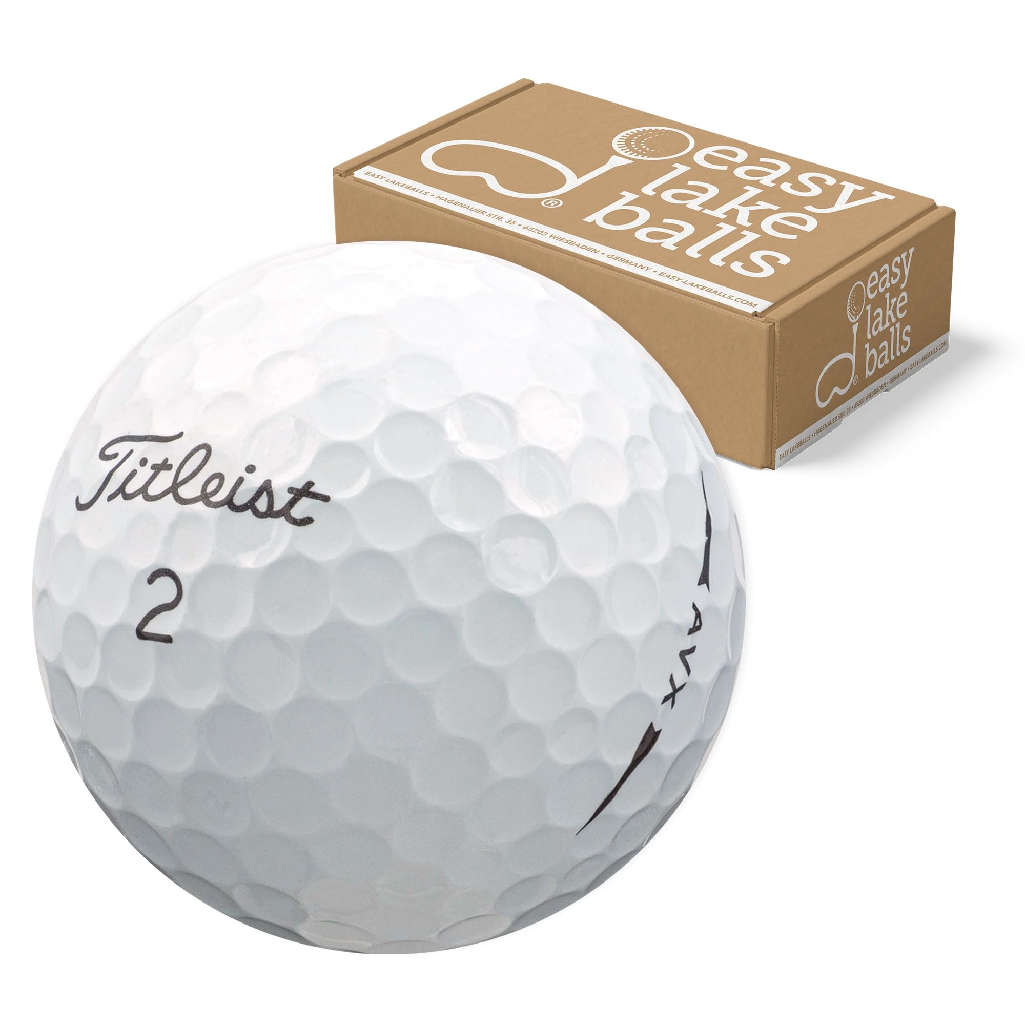 25 AVX LAKEBALLS QUALITÄT AAA/AA – Premium Tour GOLFBÄLLE