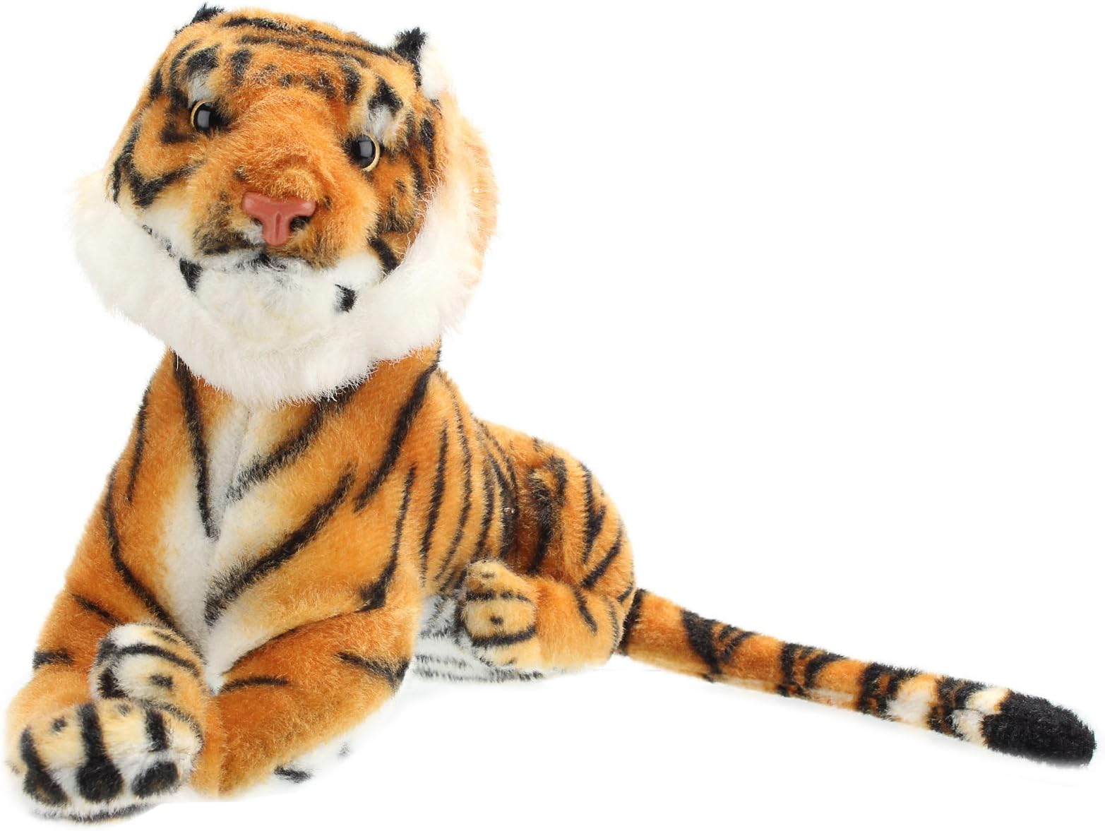 Tickles Cute Tiger Stuffed Soft Plush Animal Toy for Kids Boys & Girls Birthday Gifts (Size: 30 cm Color: Brown)