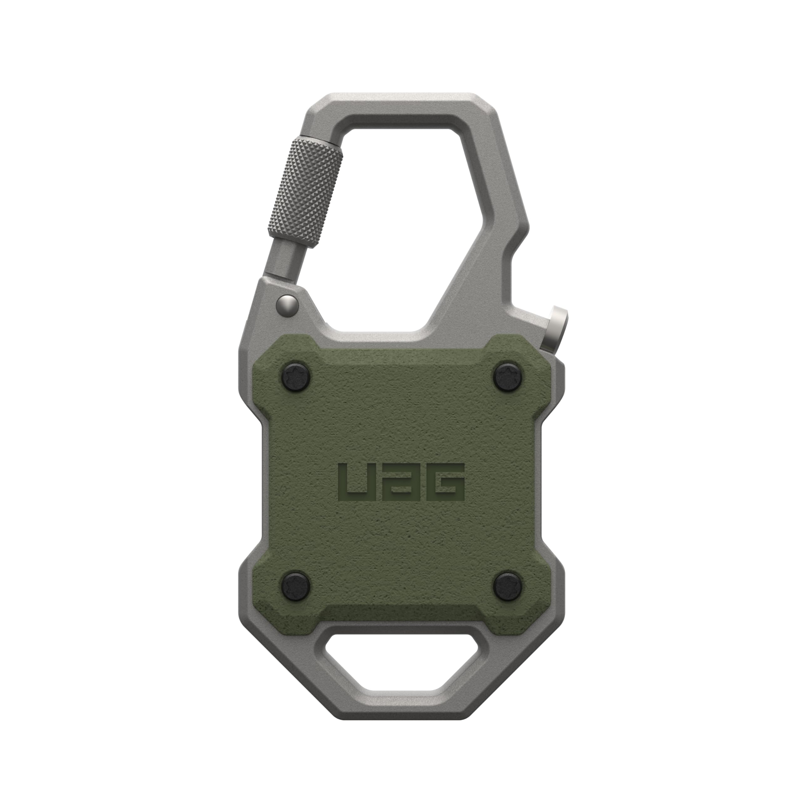 URBAN ARMOR GEAR UAG Designed for AirTag (Gen 2 & 1) Case with Built-in Bottle Opener Monarch - Hard Shell Lock Case AirTag Holder with Locking