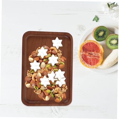 Miniatura 4 de Cabilock Bandeja de esponja para fregadero, bandejas de desayuno para cama, tabla de servir de madera, bandejas para comida, jabonera de bambú,