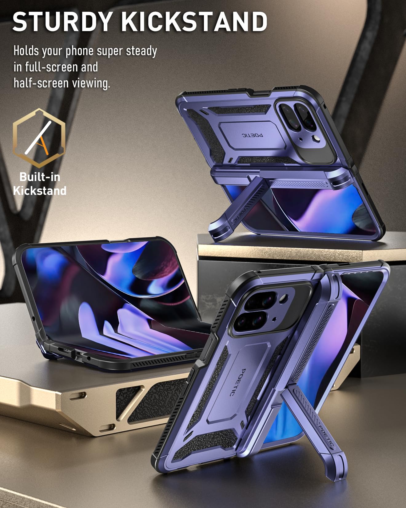 Poetic Spartan Case for Google Pixel 9 Pro Fold 5G - Image 4