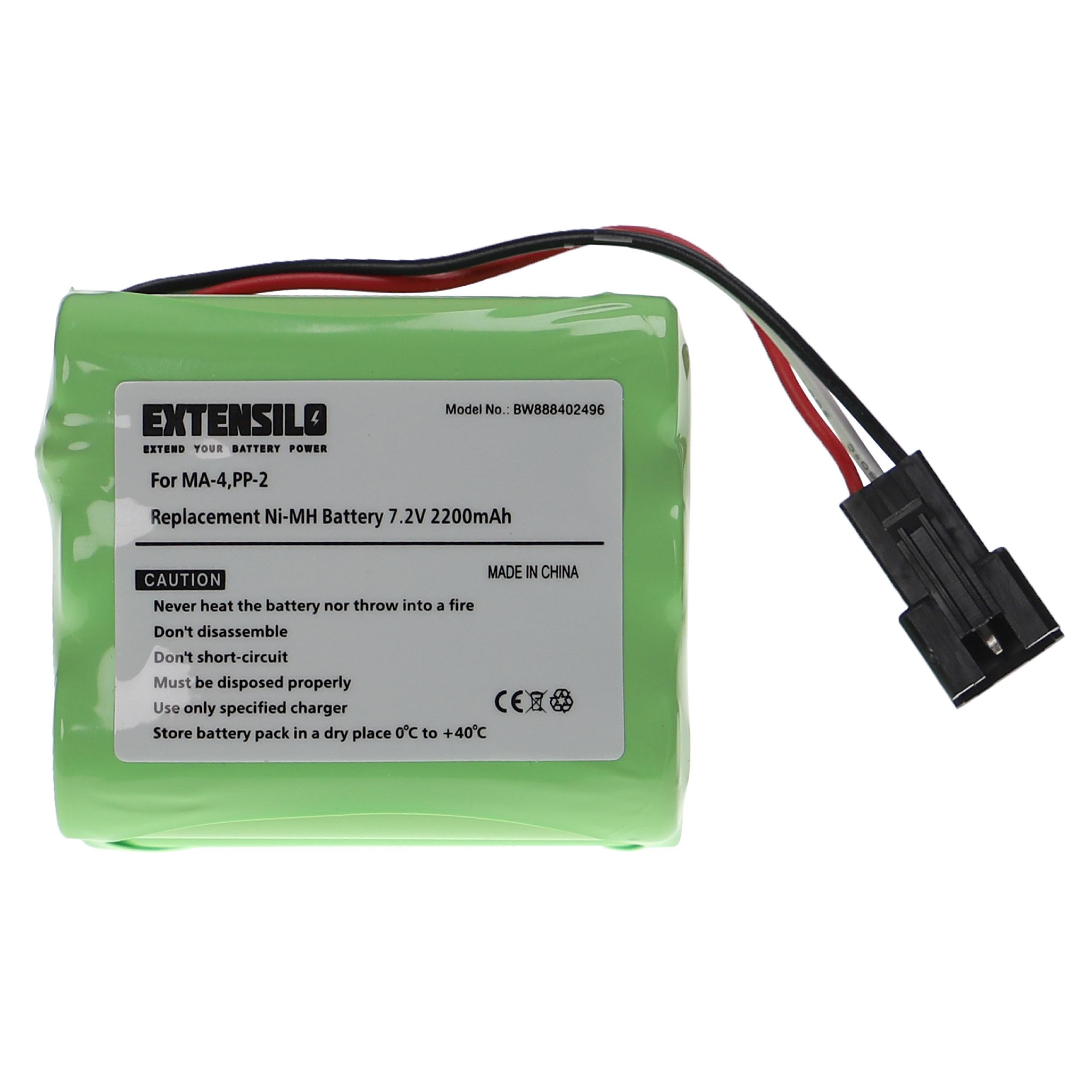 batteria compatibile con Tivoli Audio PAL+ BT digital radio (2200mAh, 7,2V, NiMH)