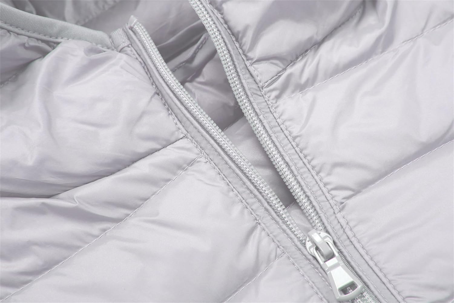 Valennia Women's Short Down Coat Packable Puffer Jacket With Hooded Winter Ultra Light Outerwear - Image 3