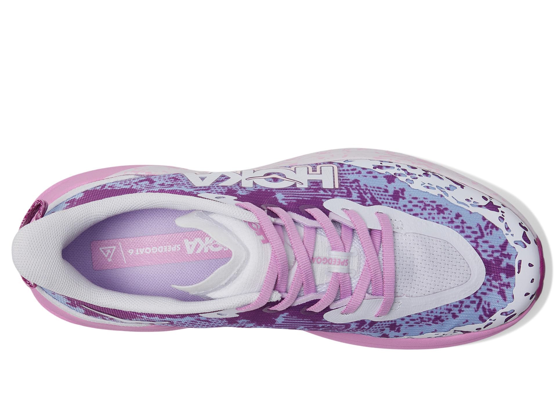 Hoka Speedgoat 6 (Big Kid) Sneaker, Lupine, 4 US Unisex