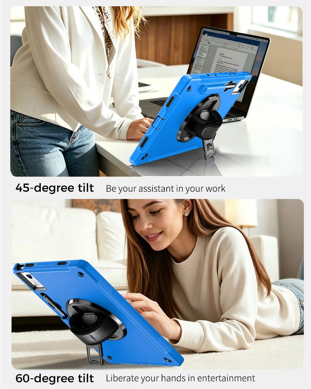 ZenRich Rugged Case for Lenovo Idea Tab Pro 12.7" 2025 image 5
