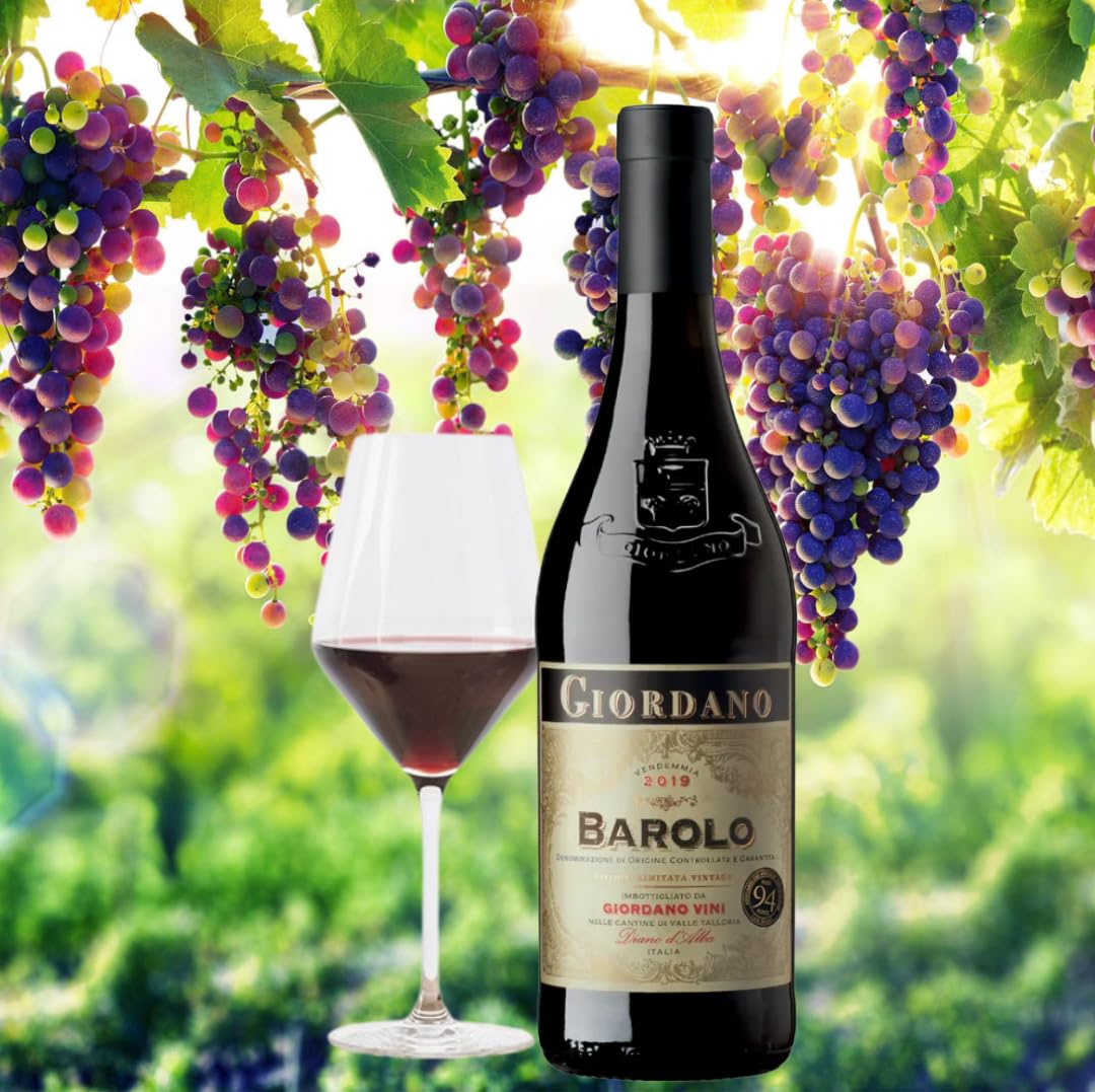 Giordano Barolo Red Wine DOCG 2017, Piedmont, 750ml : Amazon.sg