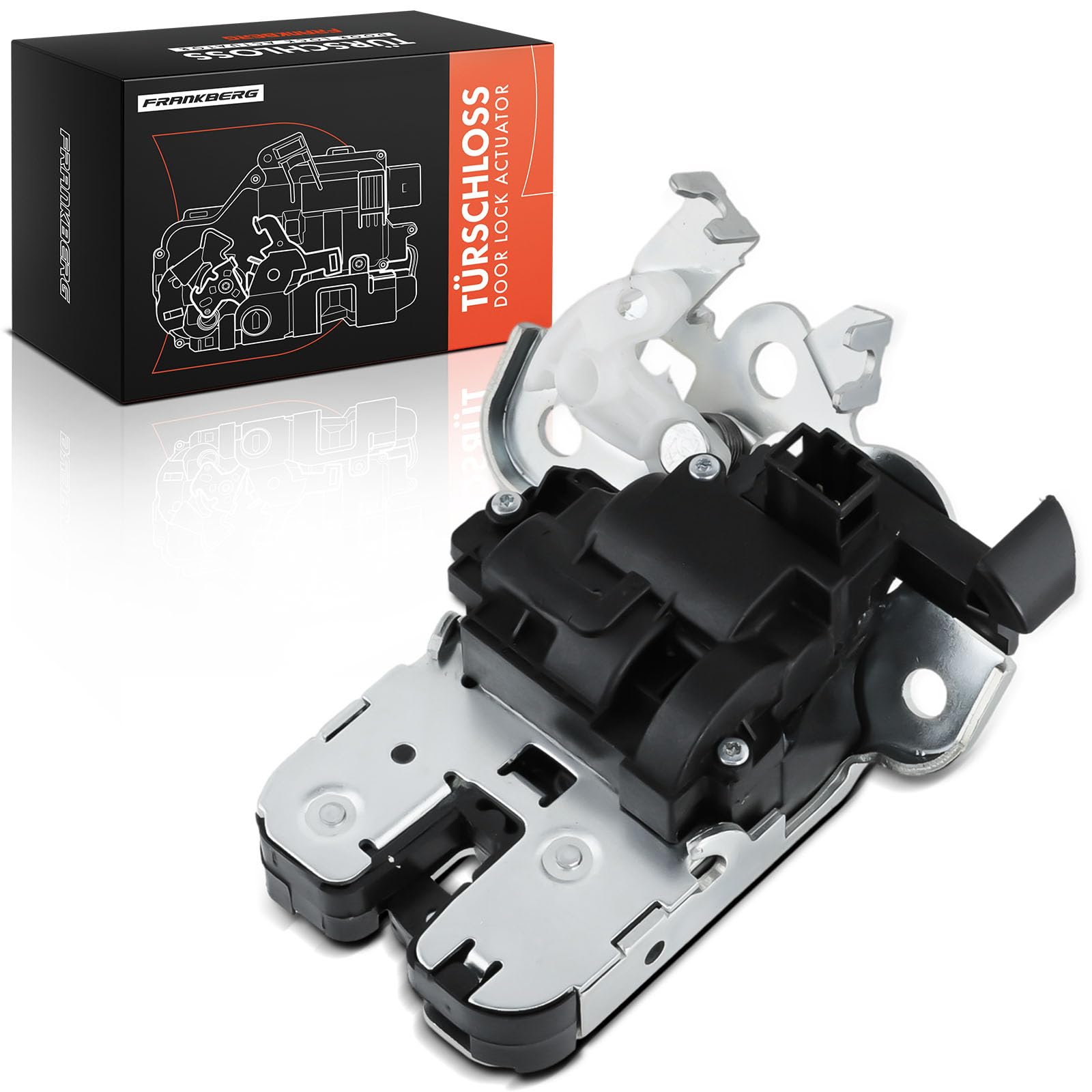 Frankberg Door Lock Actuator Tailgate Compatible with A4 Avant 8K5 A3 Sportback 8VA 8VF Q3 8UB 8UG A6 Avant 4G5 4GD A3 Sportback 8PA Replace# 8R0827505A