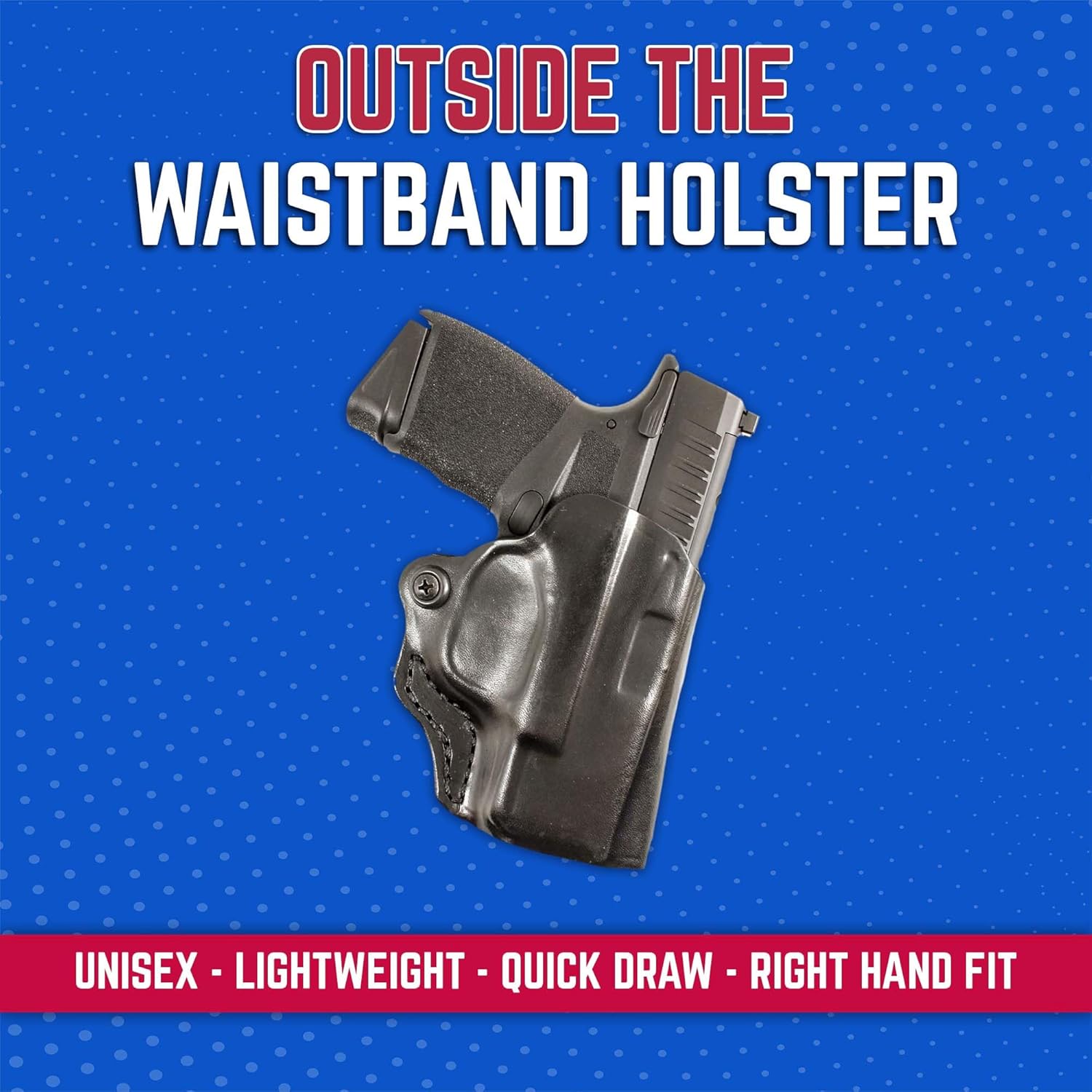 Desantis Mini Scabbard, Black, Right, FITS: Springfield Hellcat, Springfield Hellcat OSP