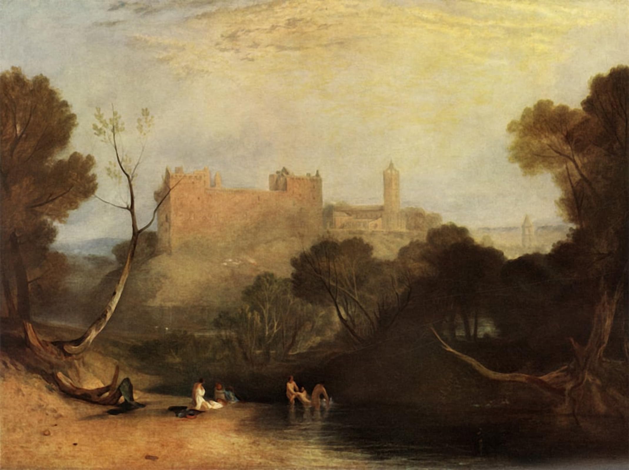 Affiche Linlithgow William Turner Art Mural Moderne 60x90cm - 5