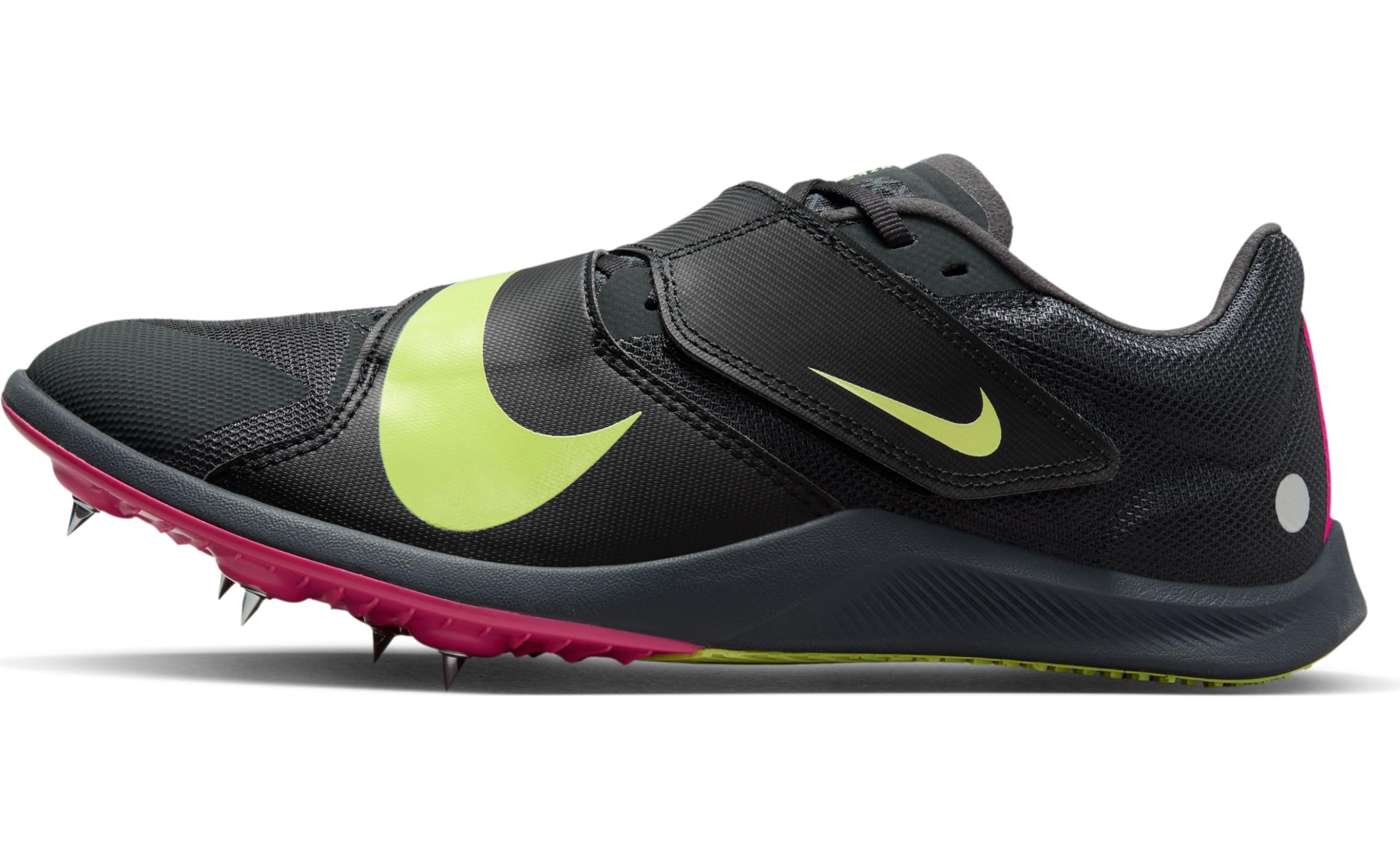 Nike Rival Jump Track & Field Jumping Spikes (DR2756-002, Anthracite/Black/Light Lemon Twist/Fi) Size 10