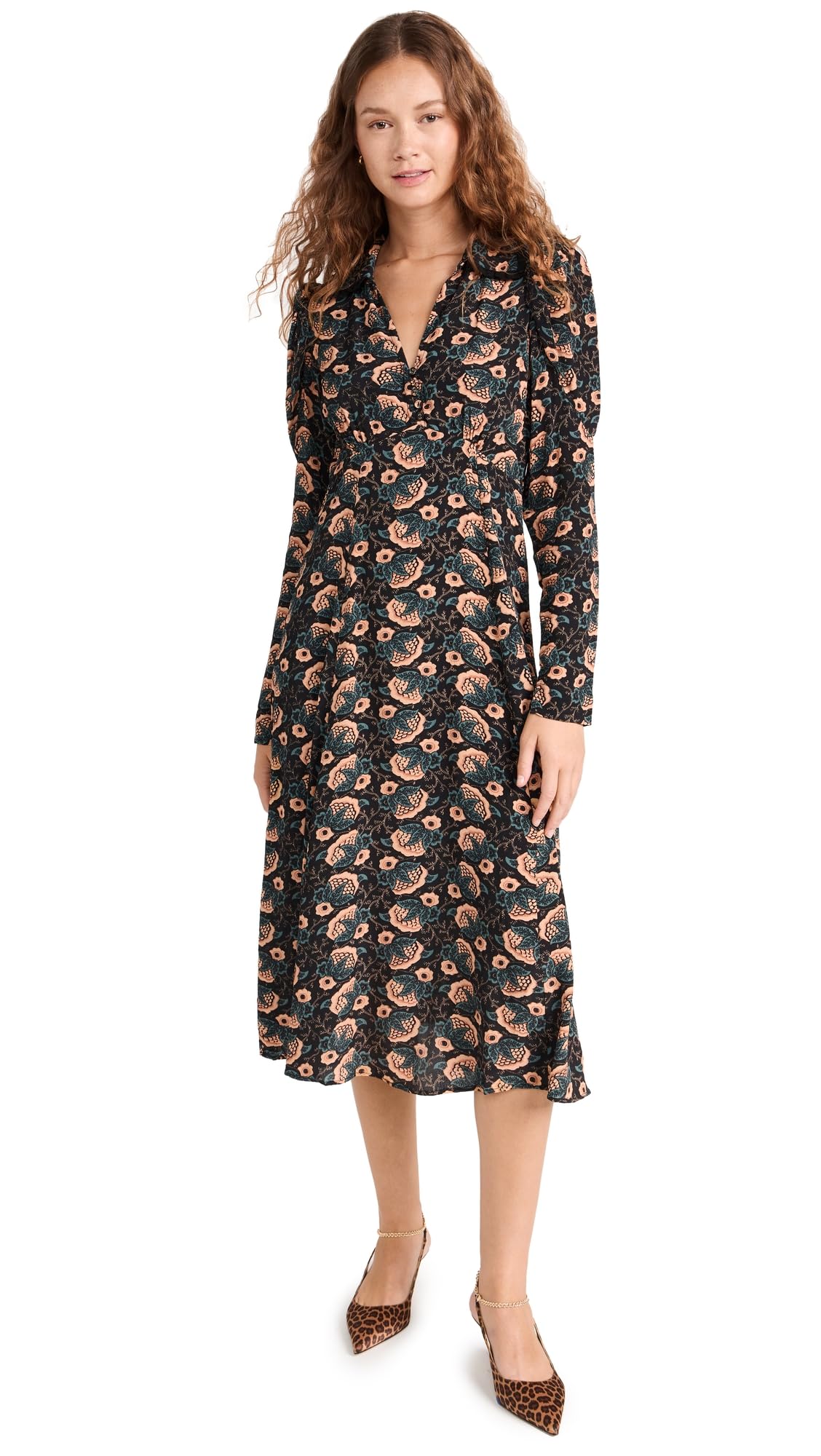 byTiMoWomen's Autumn Collar Dress