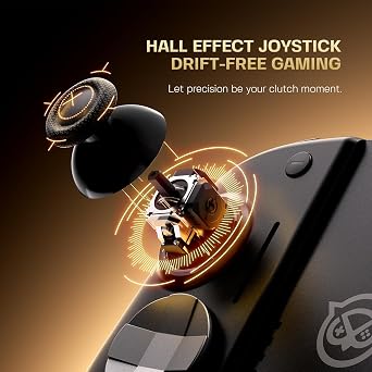 NYXI Hyperion 3 Switch 2 Controller World's First Third-Party Wireless Controller for Switch 2, Hall Effect Joystick, 9-Axis Gyro, Full Mechanical Buttons, Adjustable Vibration & Dual Back Buttons