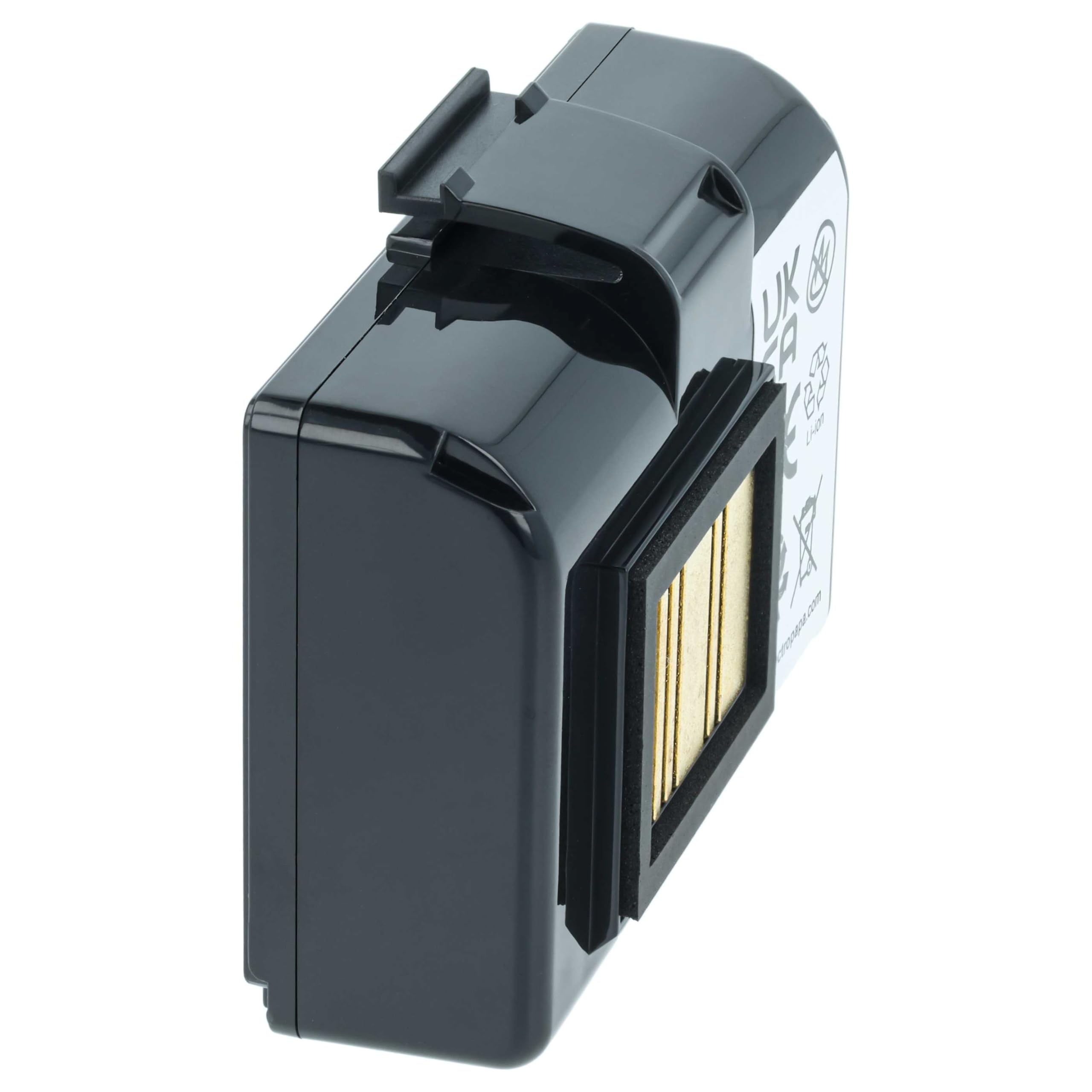 vhbw 1x batteria compatibile con Zebra ZQ610, ZQ521, ZQ520, ZQ521 RFID stampante (3400mAh, 7,4V, Li-Ion)
