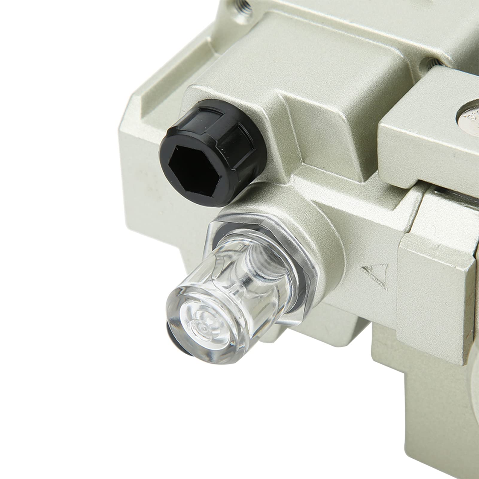 FTVOGUE Separatore Acqua Olio Drenaggio Automatico Filtro Compressore d'aria Separazione Gas-liquido in Tre Pezzi per Sistemi di Contenimento Liquidi Industriali con Filtrazione Aria-olio