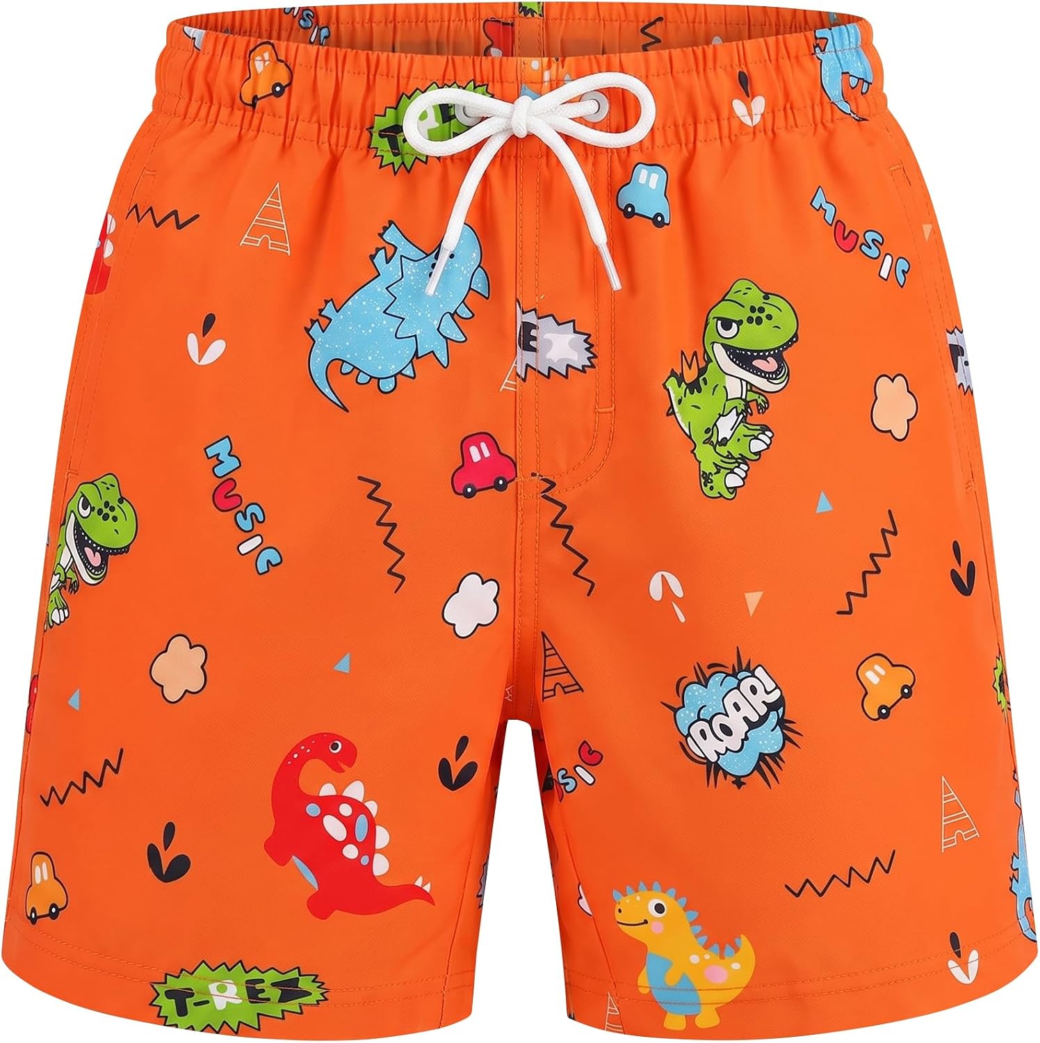 Boys Swim Trunks Toddler Swim Shorts Boys Bathing Suit Kids Swimsuit-Quick Dry,for 3-12 Years