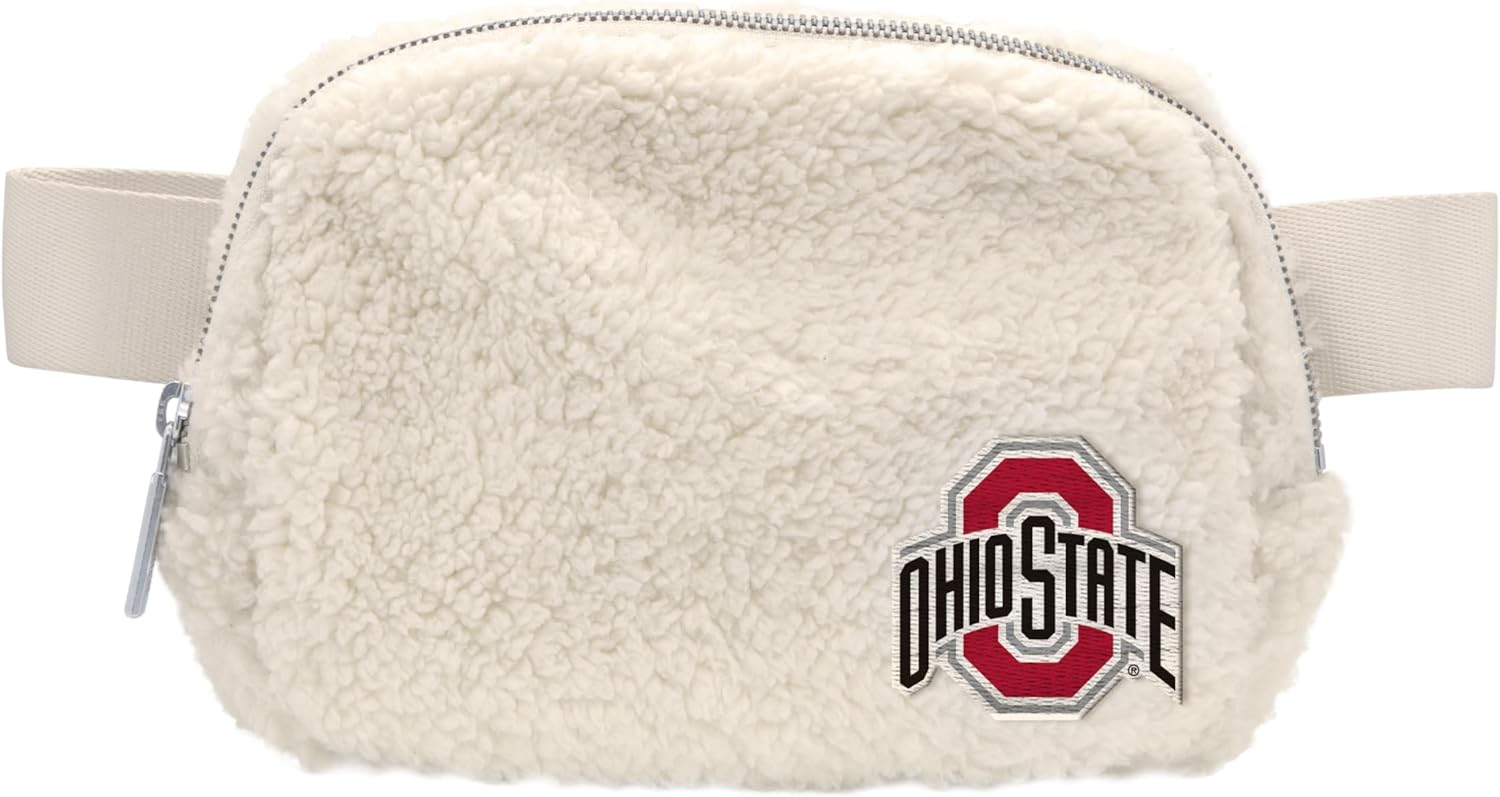 Logo Brands Ohio State Sherpa Belt Bag