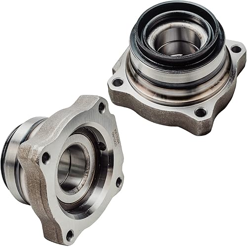 Detroit Axle - Rear Wheel Bearing Press Kit Driver Passenger Side Wheel Bearing Hub Assembly Replacement for 2005-2020 Toyota Tacoma - 2pc Set