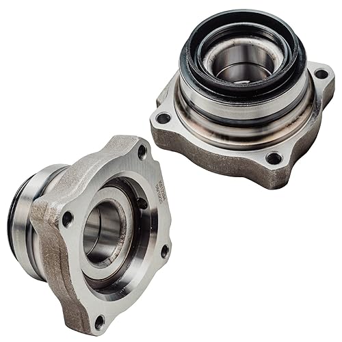 Miniatura 40 de Detroit Axle - 2 bujes de rodamiento de rueda delantera o trasera para Ford Explorer 2011 2012 2013 2014 2015 2016 2017 2018 2019 Police Interceptor