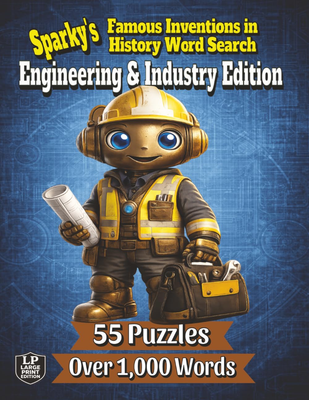 Sparky’s Famous Inventions in History Word Search: Engineering & Industry Edition: Explore the Machines, Systems, and Inventions That Drove Industrial Progress in 55 Puzzles and Over 1,000 Words