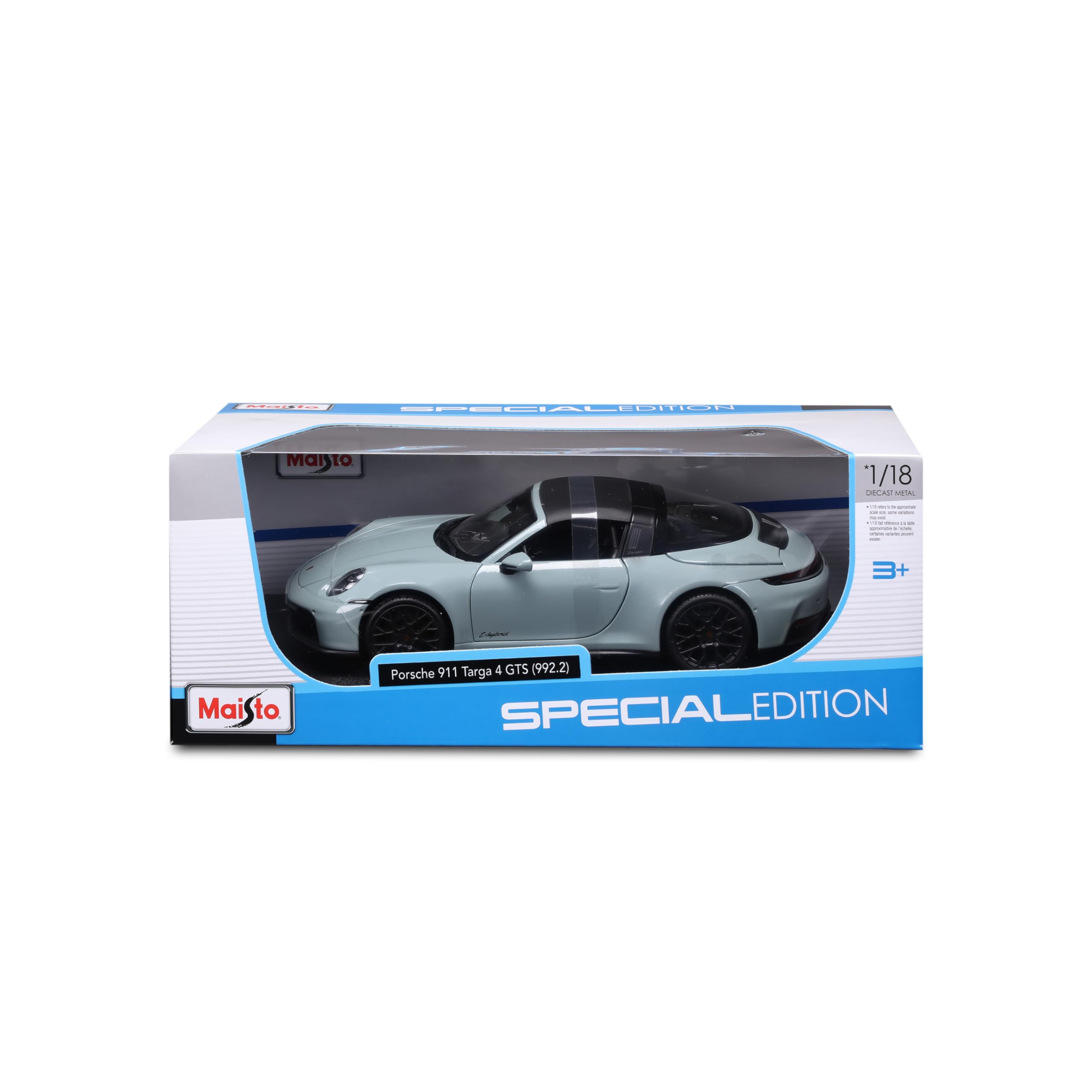 Maisto - Porsche 911 Targa 4 GTS Hybrid 2025 1:18 Scale Diecast