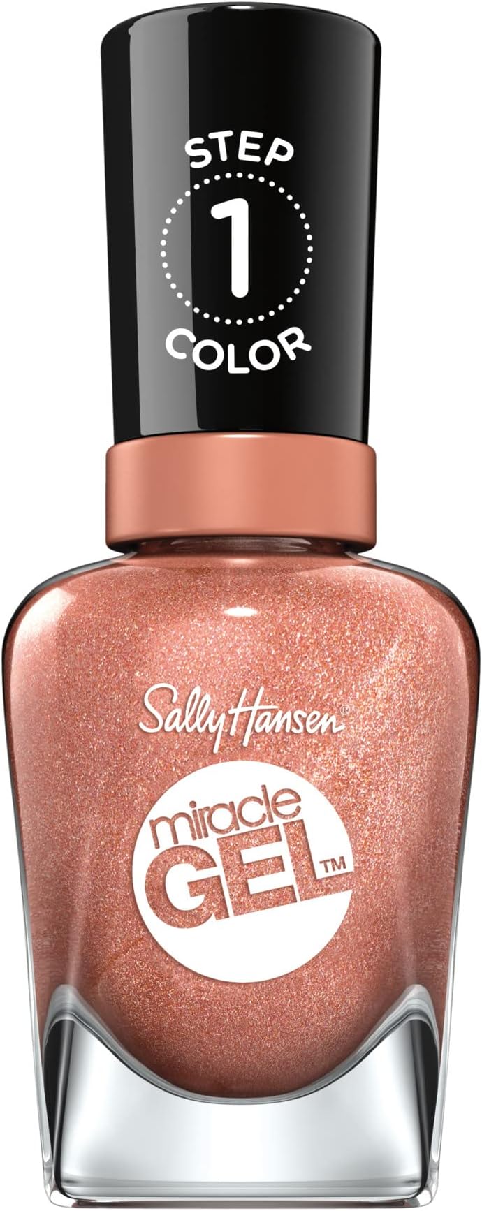 Miracle Gel™, Terra-Coppa, Long Lasting, Gel-Like Formula, No UV Lamp Needed, Orange Nail Polish