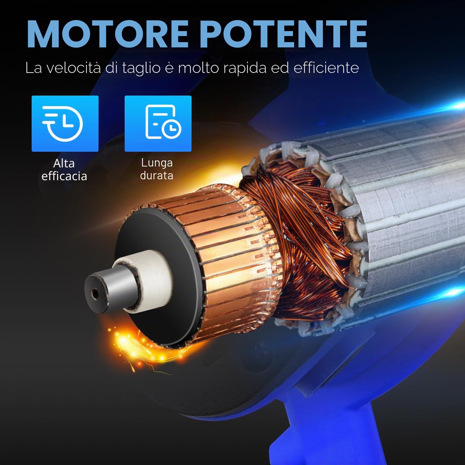 Miscelatore Elettrico 2600 W - Regolabile a 6 Velocità per Calcestruzzo, Mortaio, Vernice, Stucco di Cemento - Portatile Con Agitatore M14