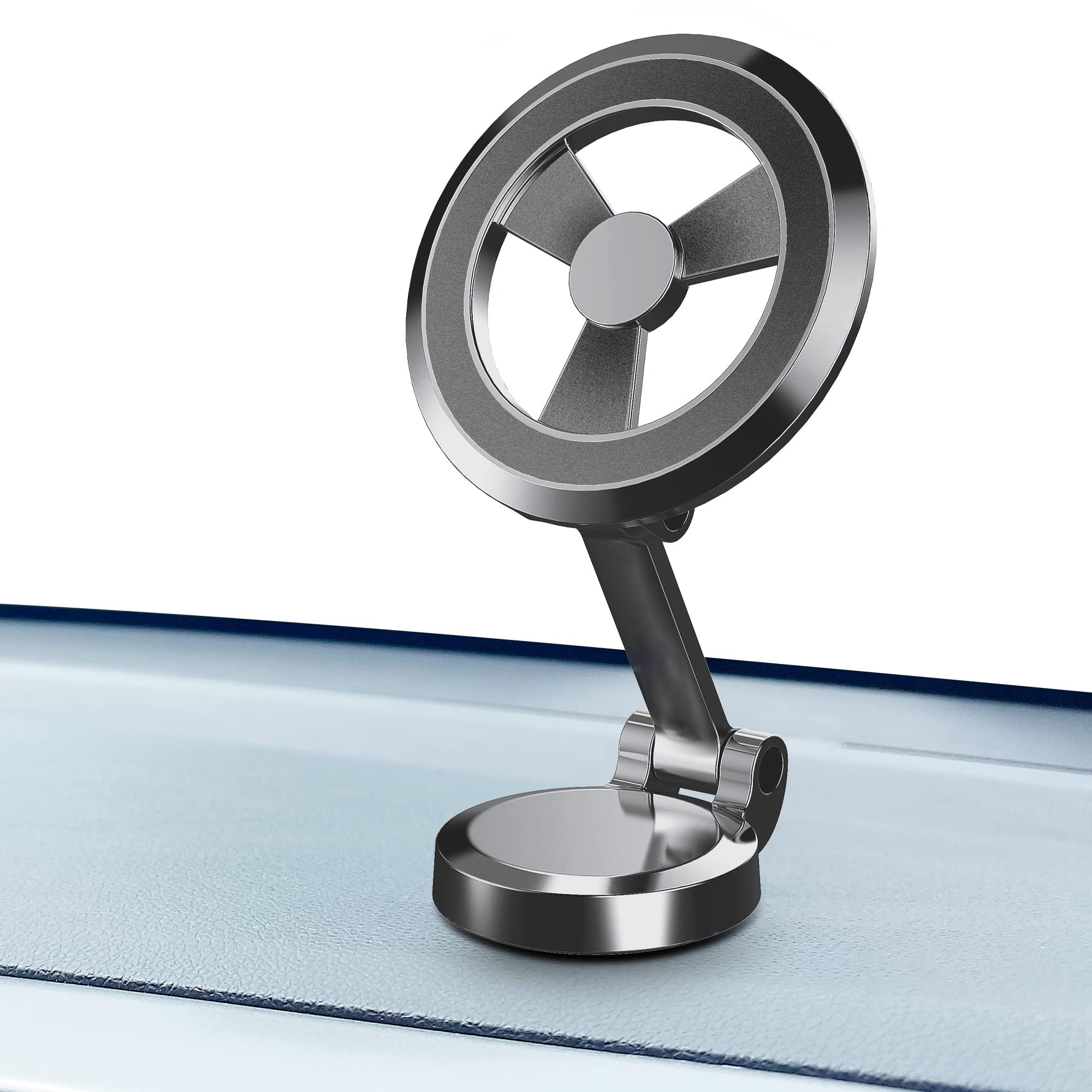 TERRIFIMagnetic Car Phone Holder, Magnetic Phone Holder for Car Dashboard, Air Vent Cell Phone Holder, Compatible with MagSafe Car Mount, Adjustable Phone Mount for iPhone 14 13 12 Pro Max Plus