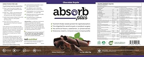 Miniatura 39 de Proteína aislada: suplemento dietético para mejorar la salud intestinal, apoyo nutricional adicional, sin OMG, sin gluten, sin lactosa, sin caseína