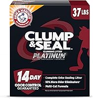 Vista 11 de ARM & HAMMER Cloud Control Platinum - Control de olores para gatos aglutinante, 37 libras.