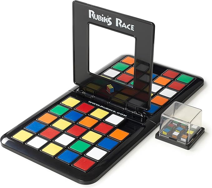 Rubiks Race, Ace Edition Classic Fast-Paced Puzzle Strategy Sequence Two Player Board Game For Kids Adults Ages 8 Exclusive - View #9