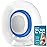 RUGUO Sitz Bath for Toilet Seat - Yoni Steam Seat - Sitz Bath for Hemorrhoids and Postpartum Care - Portable Bidet BPA Free - Foldable Basin for Epsom Salt Soak - Blue