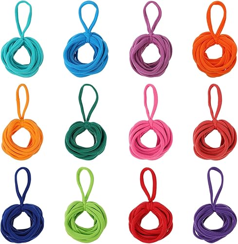Alipis 192 piezas de bandas de telar para tejer agarraderas de telar para niños, telar de tejer, telar de tejer, multicolor, elástico para Como se
