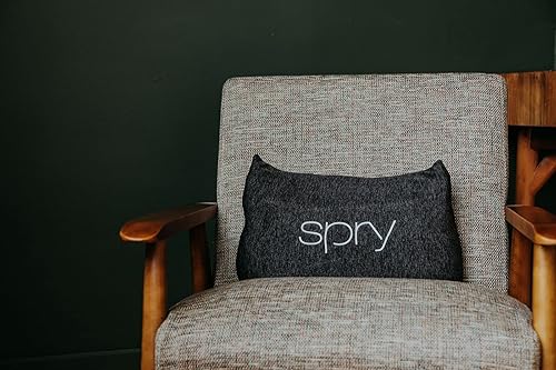 Miniatura 3 de Spry Almohada de recuperación con tecnología adaptable Flo-Form ideal para dolor de cuello y espalda (gris claro)