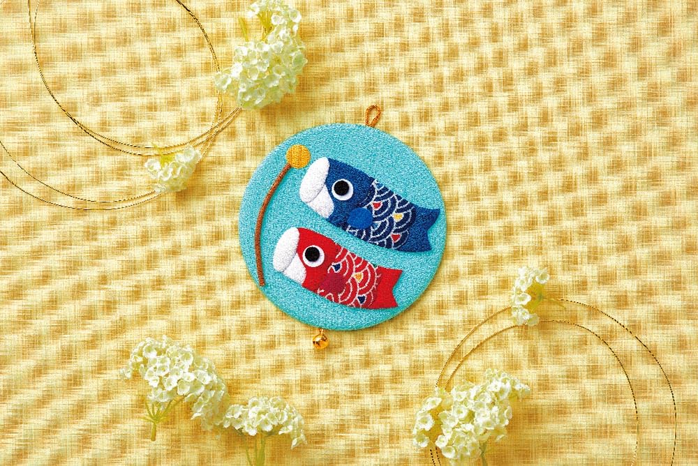 ??????? Sakura Horikiri 4129367 Easy Oshi-e Koinobori